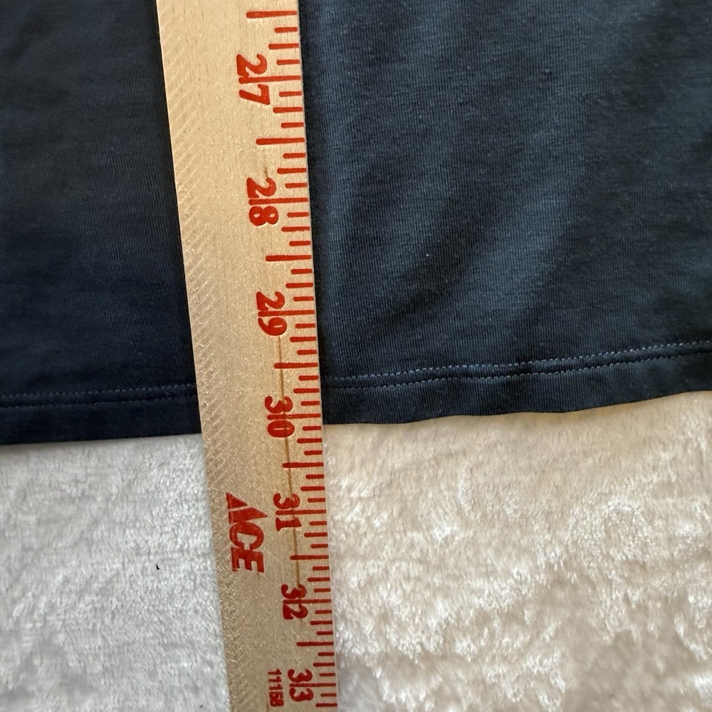 Lululemon Men's L Fundamental Short Sleeve Wordmark T-Shirt Solid Crew - Picture 5 of 6